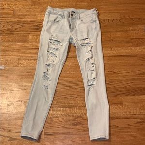 American Eagle ripped jeans